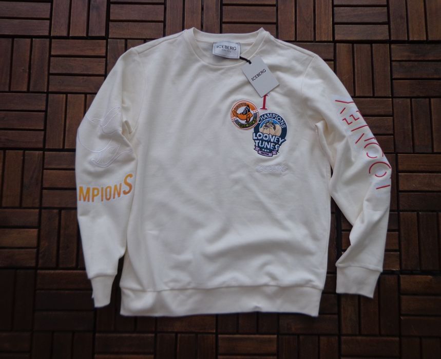 Мъжка блуза с дълъг ръкав Iceberg Sweatshirt With Looney Tunes размерL