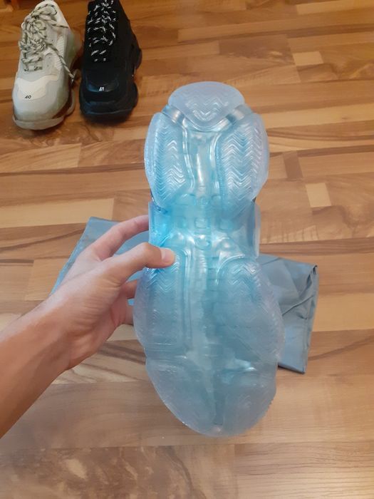 Balenciaga triple s dark blue