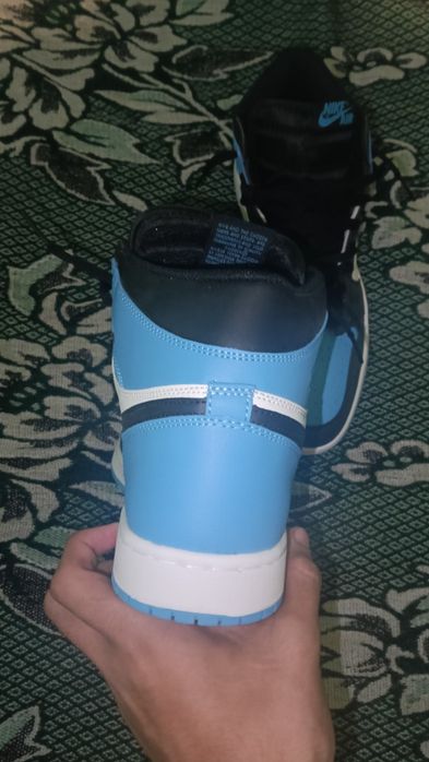 Jordan 1 Unc toe 44