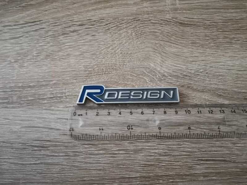 синя емблема лого Волво Volvo R Design
