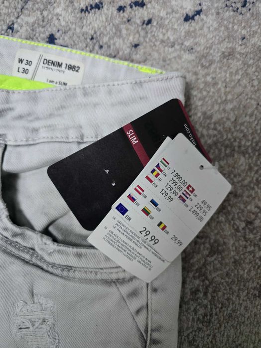 НОВИ  Оригинални Мъжки дънки Denim