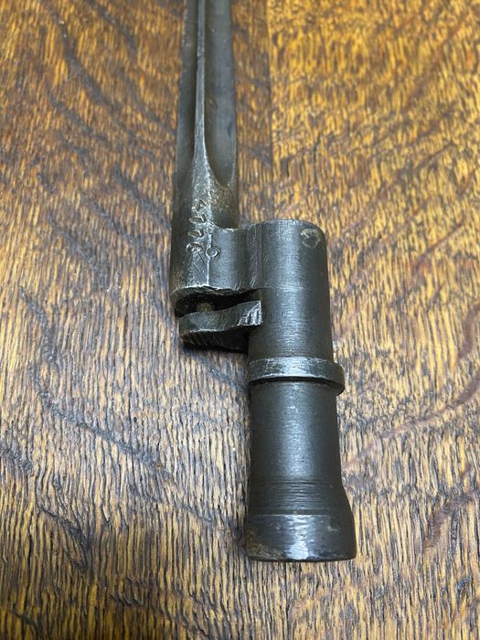 Baioneta Mosin Nagant tip 1891 WW1 + teaca- armata tarista, sf sec XIX