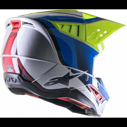 Каска мотокрос ALPINESTARS SM5 Sol black yellow мото мотор