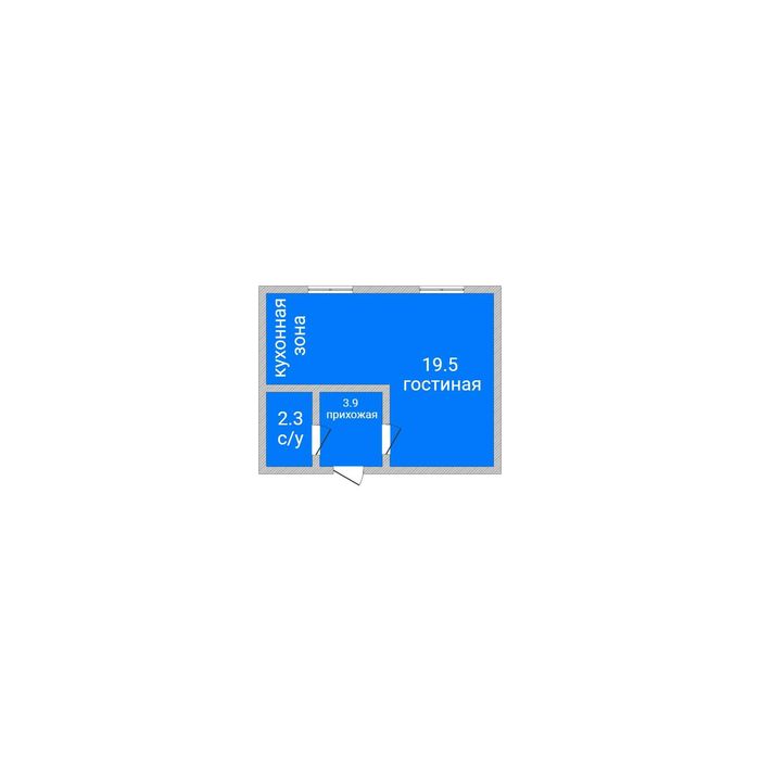 Продажа 1-комнатной квартиры