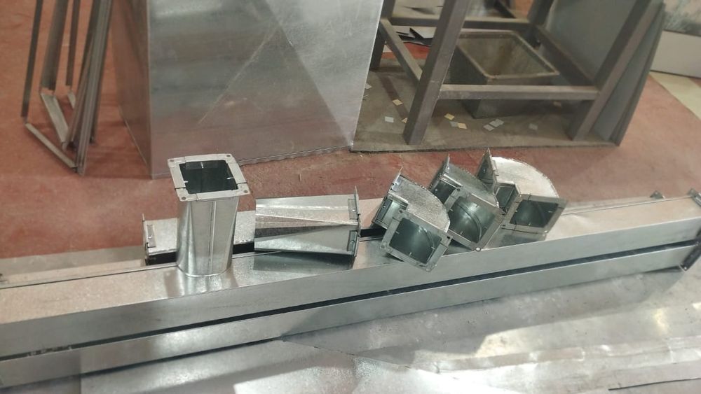 Установка кондиционеров до ремонта