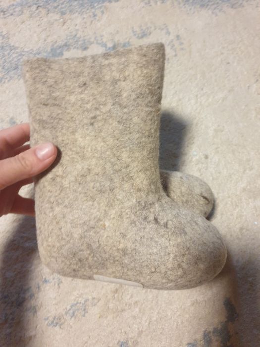 Натуральная обувь валенки