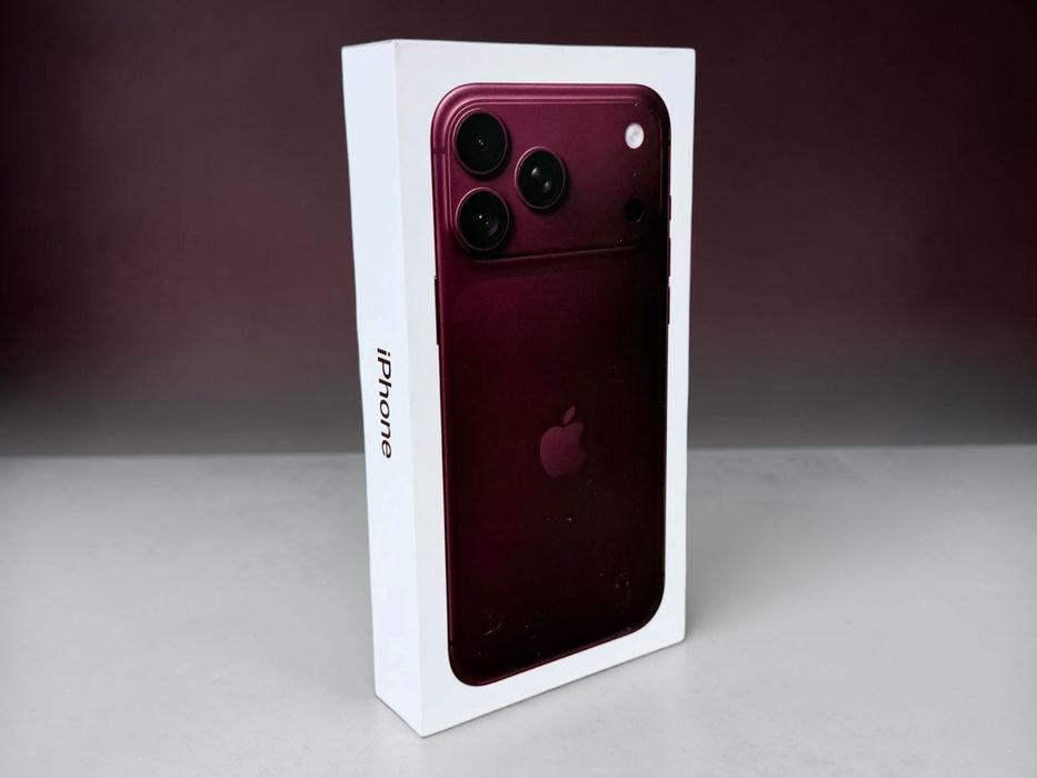 ЧИСТО НОВ! Apple iPhone 18 Pro Max 512GB Burgundy Гаранция!