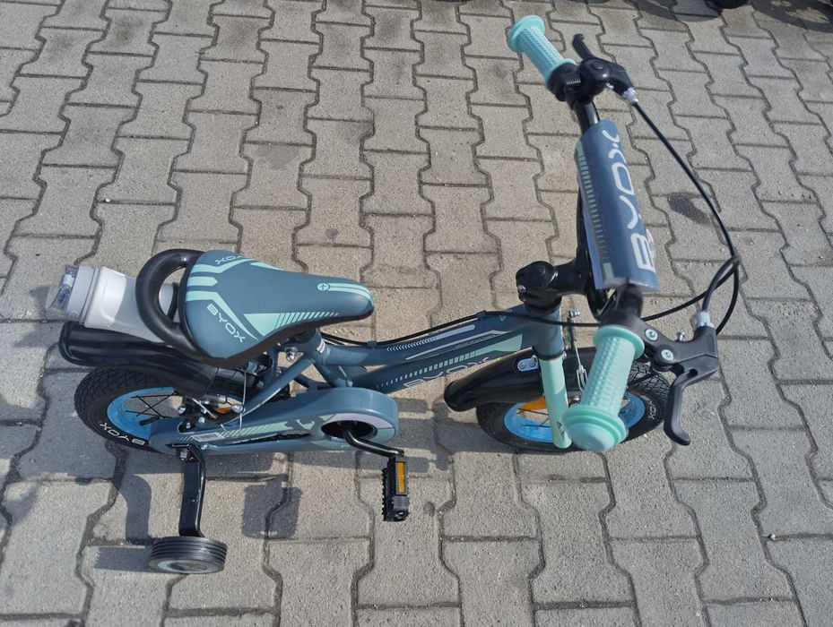 BYOX Велосипед 12" PRINCE сив