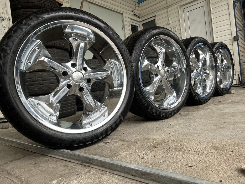 Хромированые колеса 275/40:22