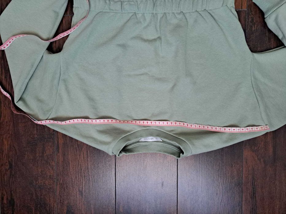 Bluză cropped oversized Mango din bumbac - XS-S