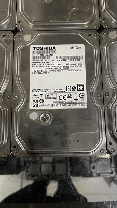 Toshiba hdd 1tb 2020 ideal soni ko’p