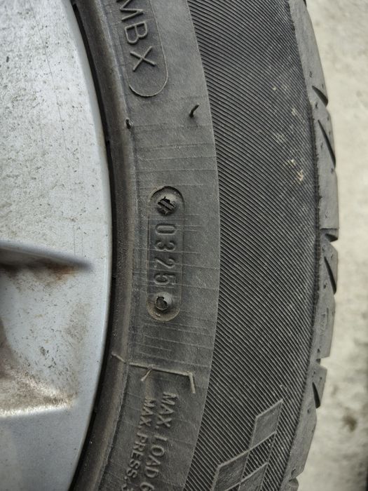 Set jante R16 5x112 cu anvelope vara 205/55/R16