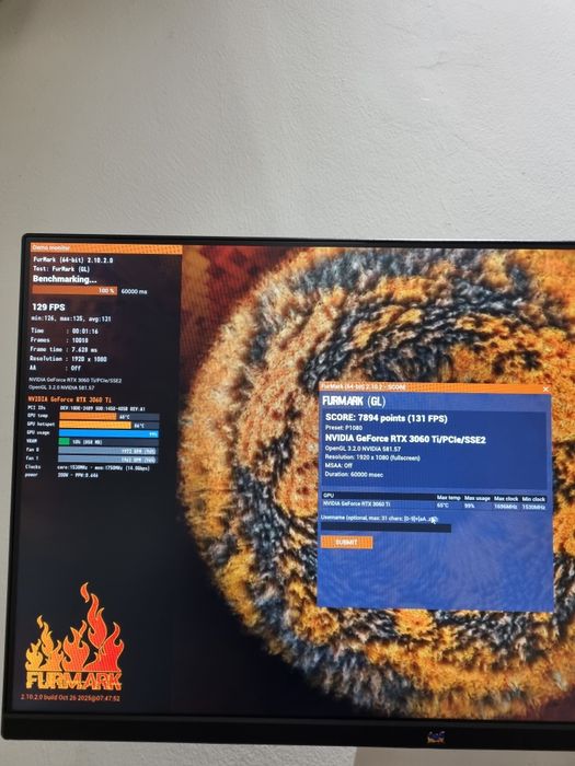 Unitate pc i7 9700 + rtx 3060 ti 8gb