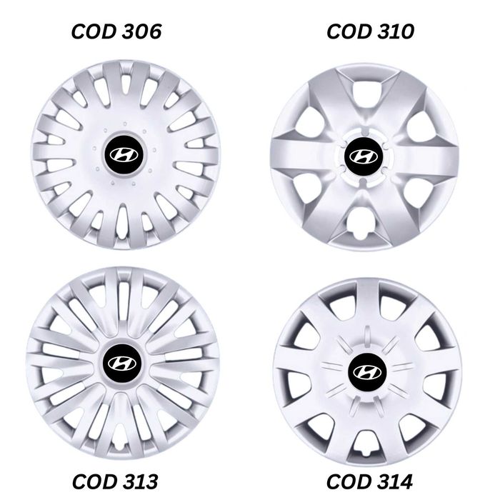 Capace roti R15 Hyundai diverse modele, pentru jante de tabla
