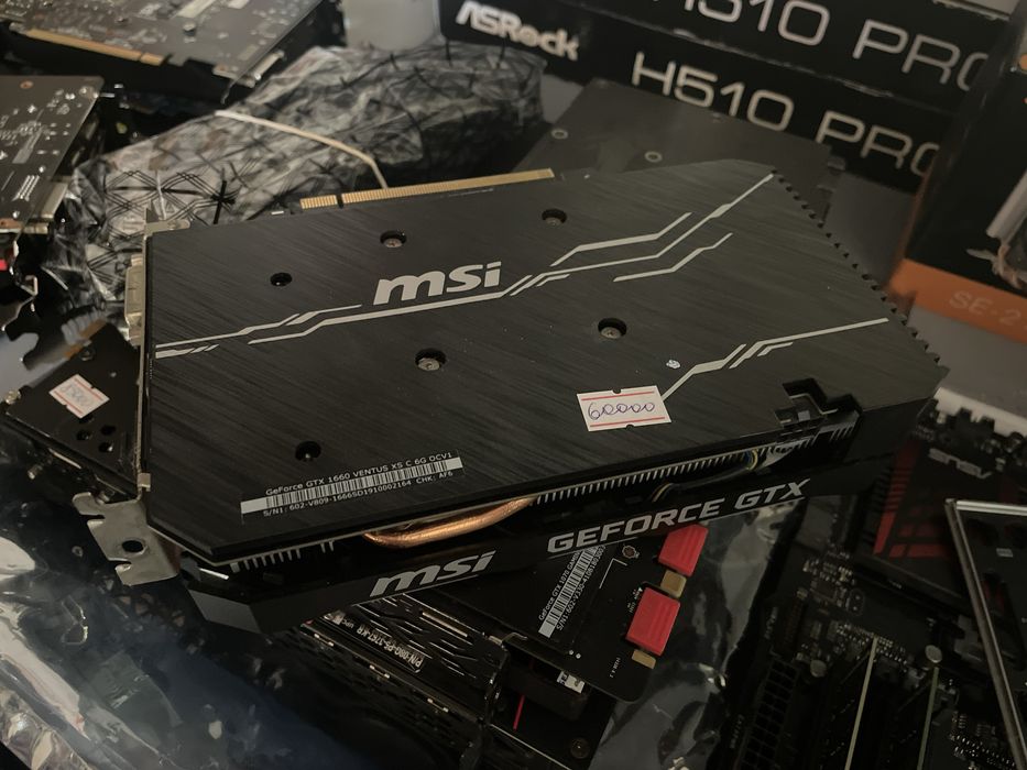 Видеокарта MSI nVidia GTX1660 - 6Gb