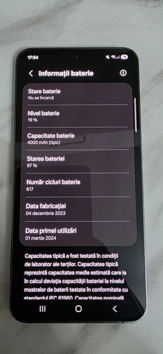 Samsung s24 telefon personal 128gb