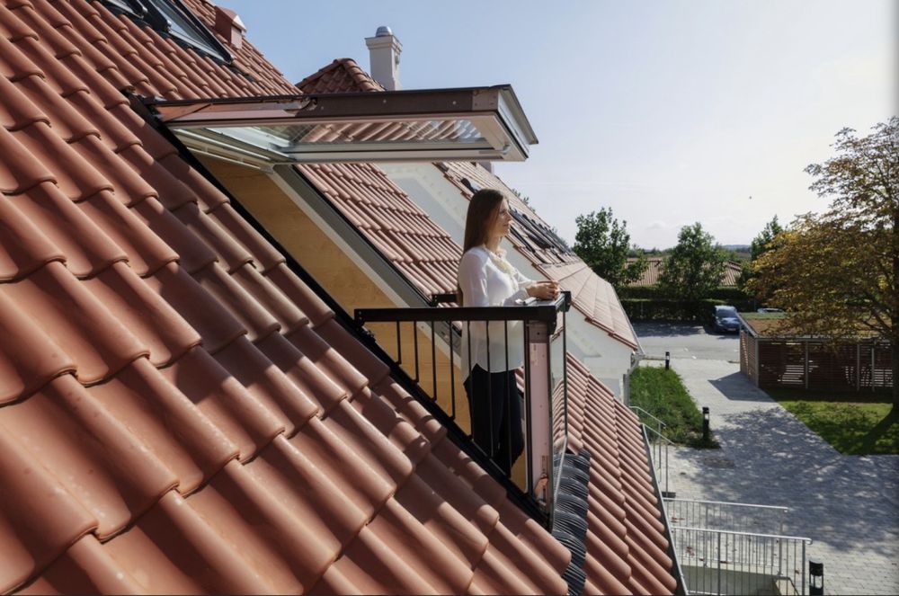 Velux Cabrio Fereastra Mansarda Balcon GDL SK19 114 cm x 252 cm 3066P2