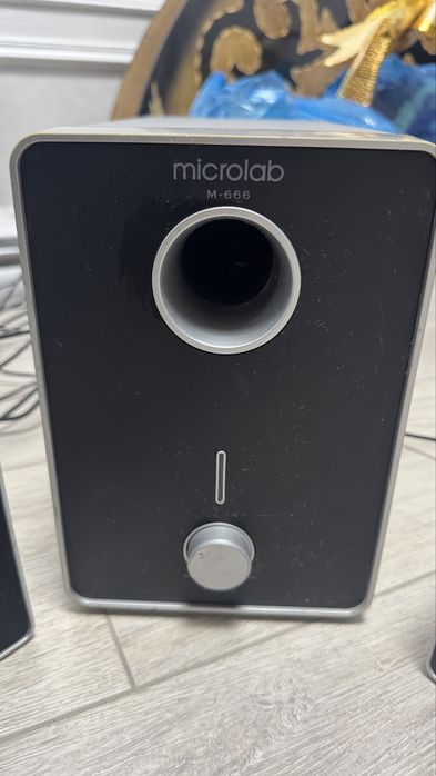 Microlab M-666 2.1  колонкалар + сабвуфер
