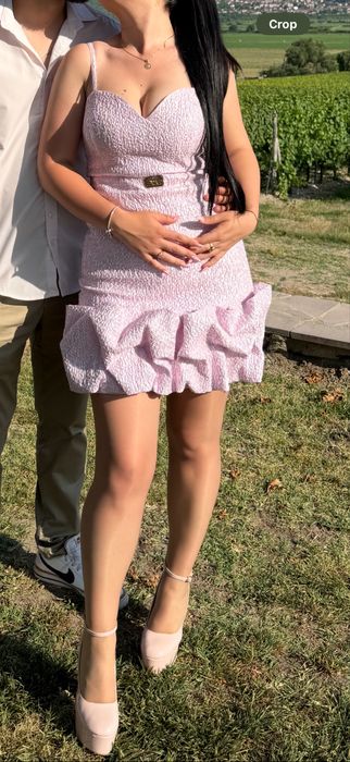 Рокля Junona, розово-лилава