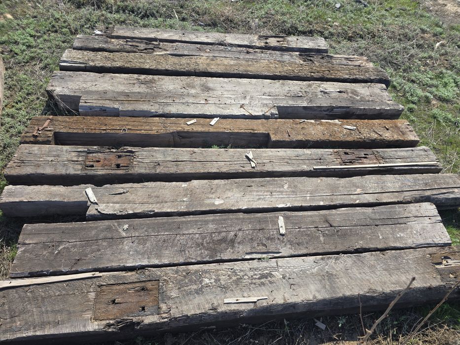 Шпалы б/у для строительства
