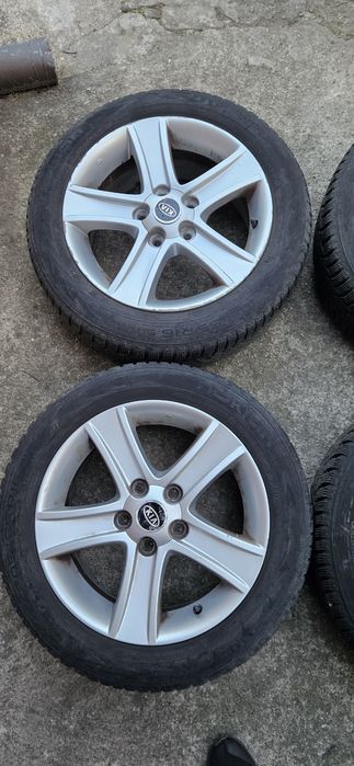 5/114.3/16  kia оригинални джанти за киа 16 с летни гуми