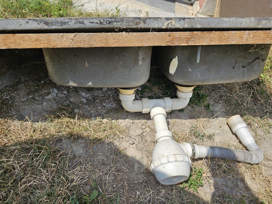 Chiuveta inox dublă