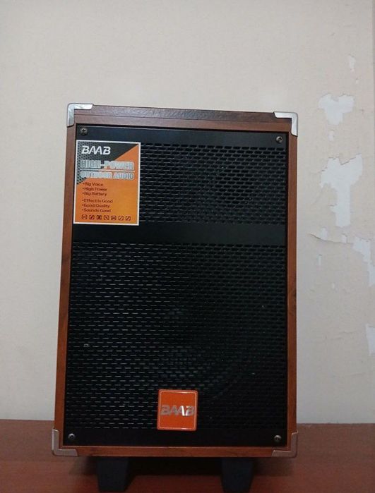 Портативная колонка-караоке с микрофоном