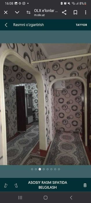 Dom квартира shahar markazidan.