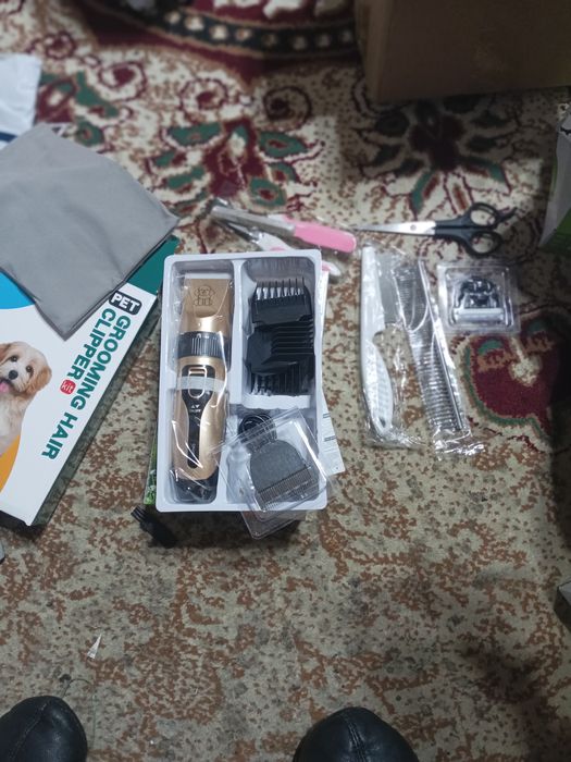 Машинка для стрижки собак набор