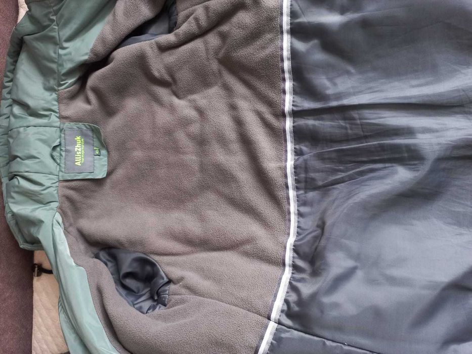 Демисезонная удлиненная парка-бомбер