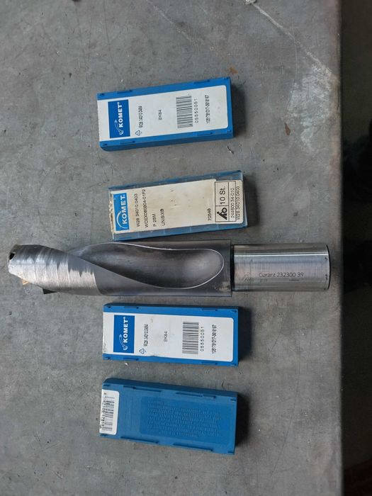 Burghiu cu placute de carbura 39mm, racire int., -strung sau freza CNC