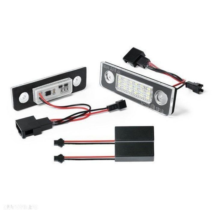Lampi LED numar inmatriculare Skoda Octavia 2 Roomster