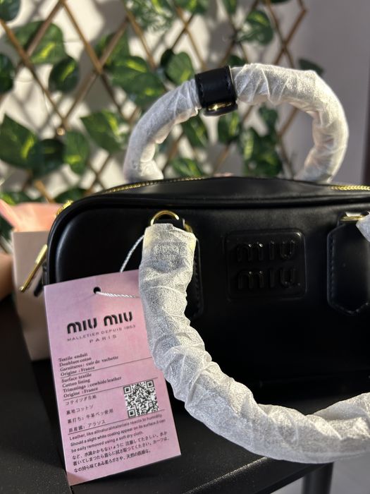 Geanta Miu Miu Black totebag