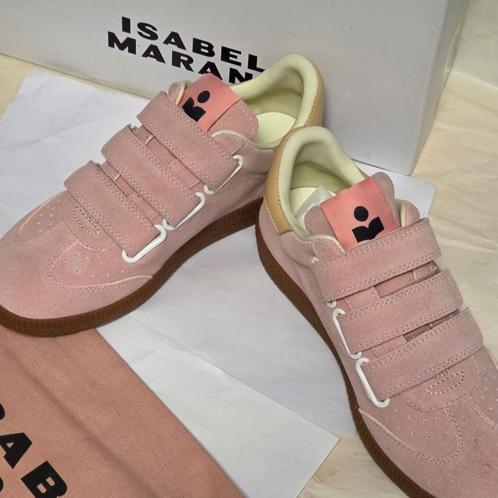 Sneakers Isabel Marant roz – mărimea 36, noi cu etichetă si cutie