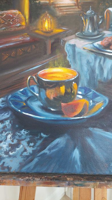 Картина маслом интерьерная