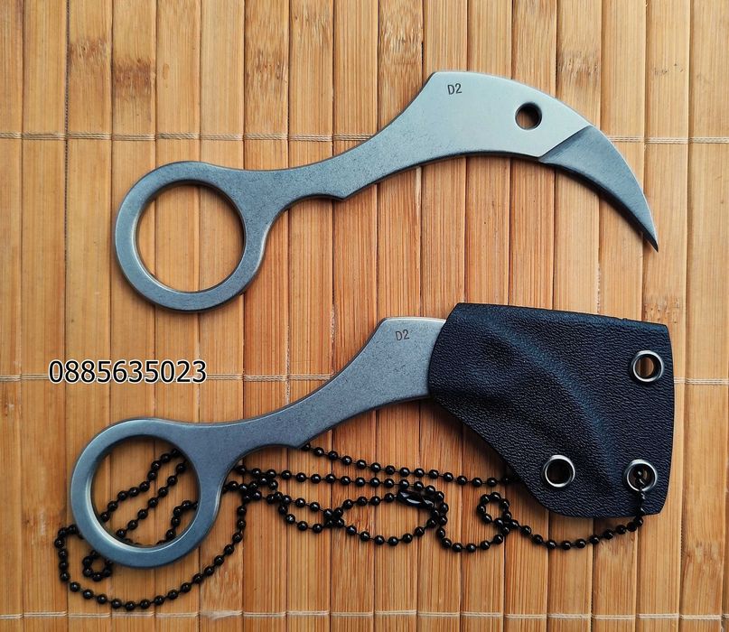 Карамбит с фиксирано острие