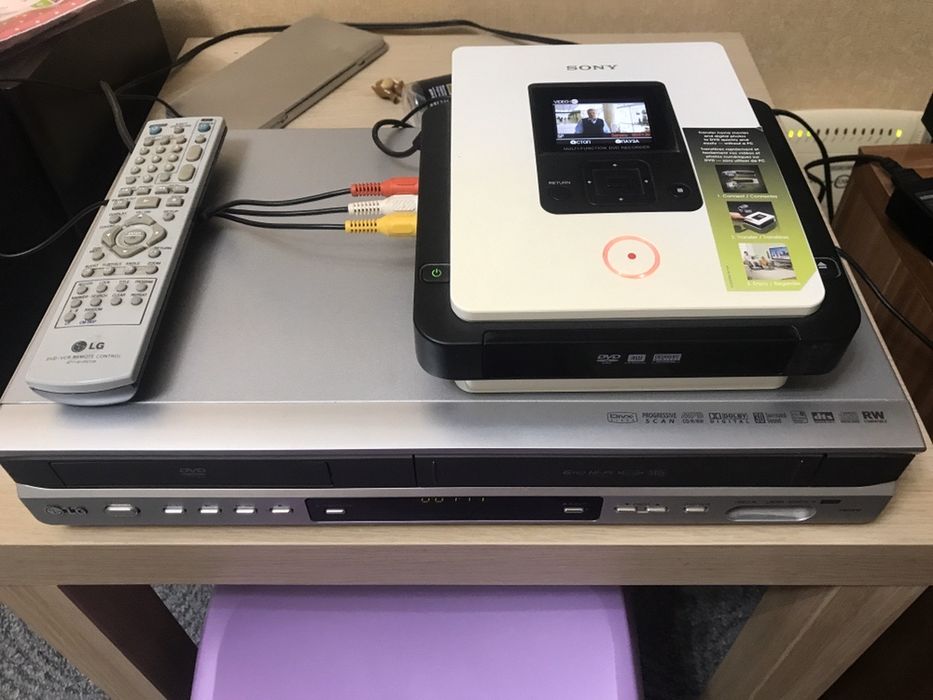 Оцифровка видео кассет. Запись с видеокассет  на флешку Запись на диск