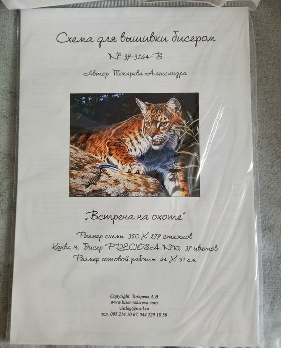 Вышивка бисером. Александра Токарева
