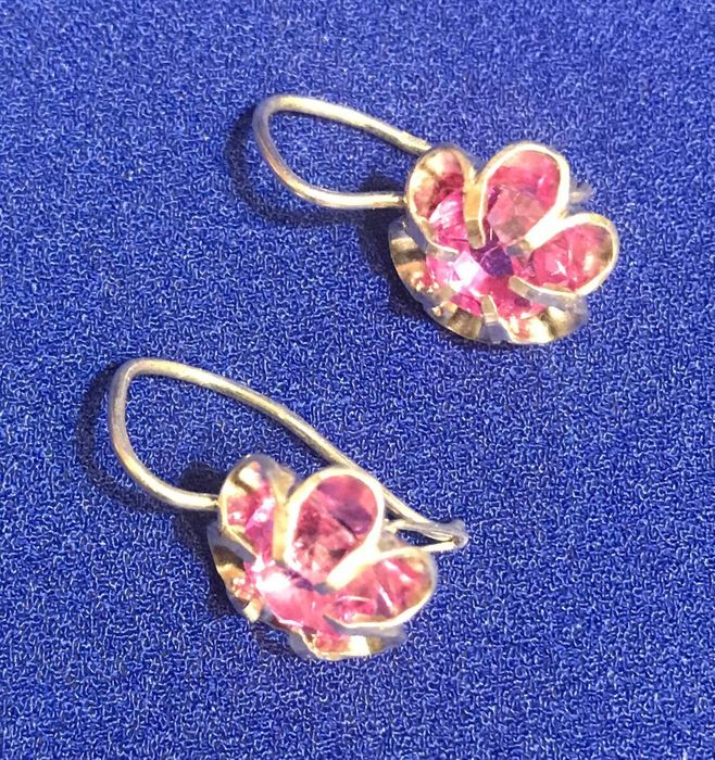 Серьги серебро 875и 925пробы.смотрите все фото