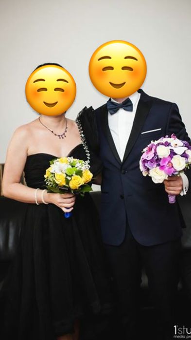 Rochie eleganta cu trena 36-38 M