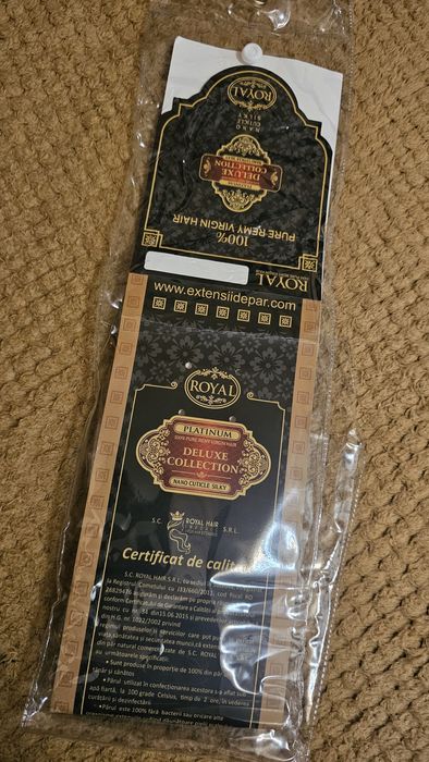 Extensii de par natural blond/șuvițe