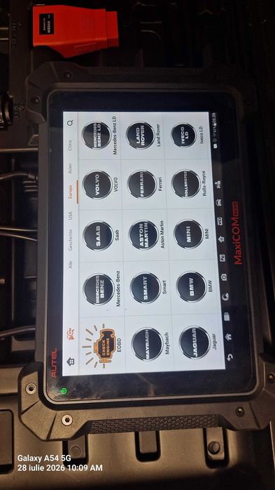 Diagnoză auto profesionala Autel MaxiCom mk908