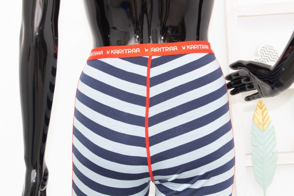 Kari Traa дамски клин син термо бельо от 100% мериносна вълна М