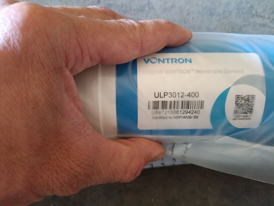 Мимбраны для обратного осмоса VONTRON