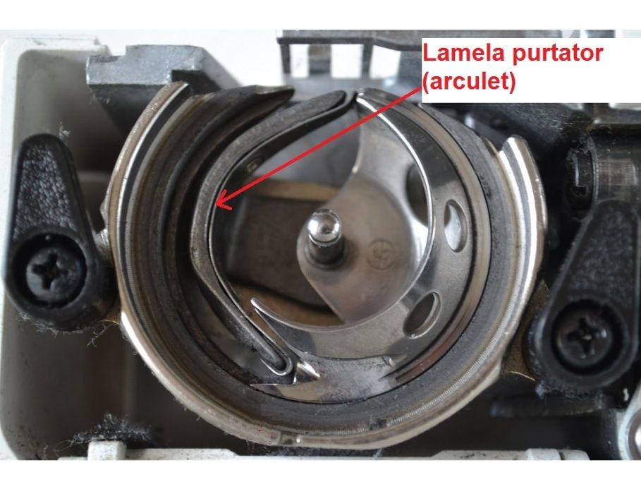 Lamela purtator graifer -arculet- masini cusut Singer Minerva Toyota