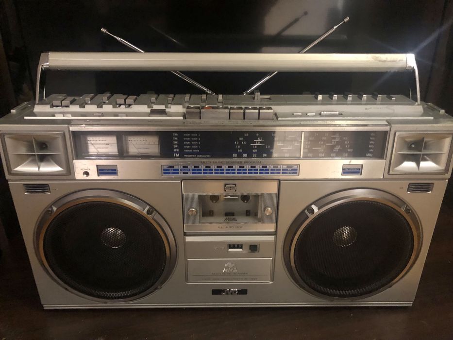 Радиокасетофон JVC RC M70L -истински Boombox Ghettoblaster