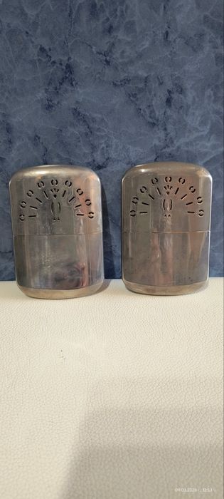 2бр. колекционерски джобни печки Peacock made in Japan