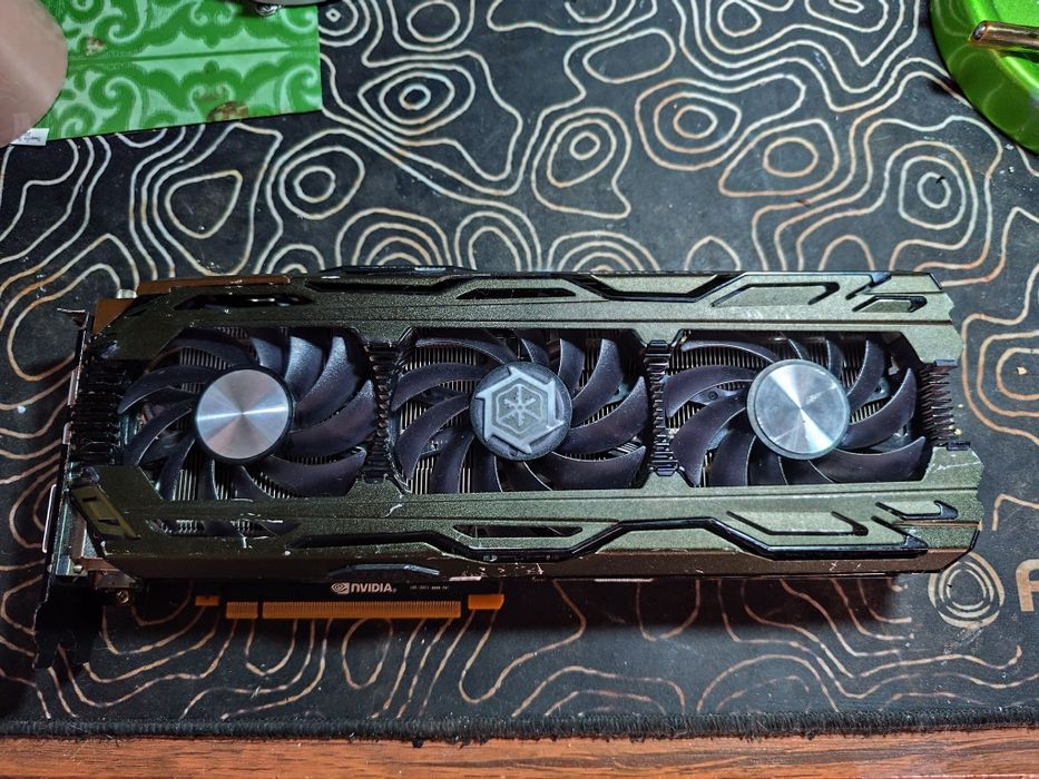 GTX 1070  iChill X3 HerculeZ - Defecta Pentru piese/Racire/Reparare