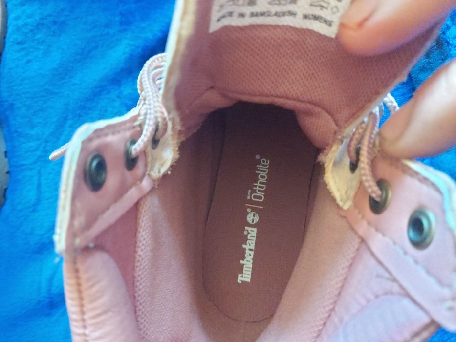 Ghete Timberland Roz prăfuit