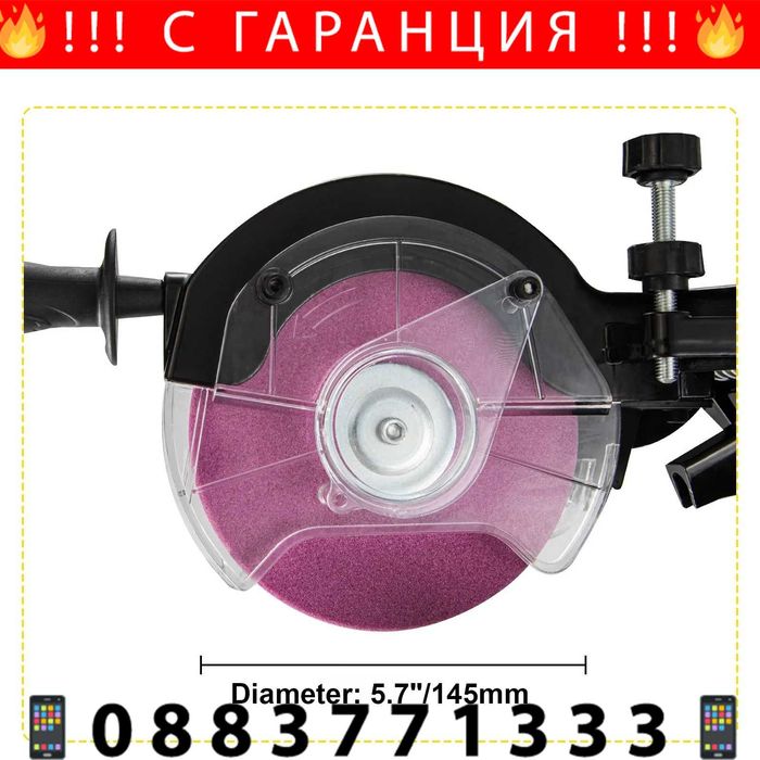 НЕМСКА Професионална машина за заточване на остриета + ЛЕД ФЕНЕР